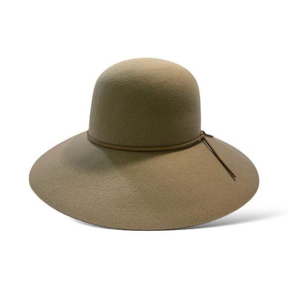 PHENIX Beige Wool Hat |O/S| - Picture 4 of 6